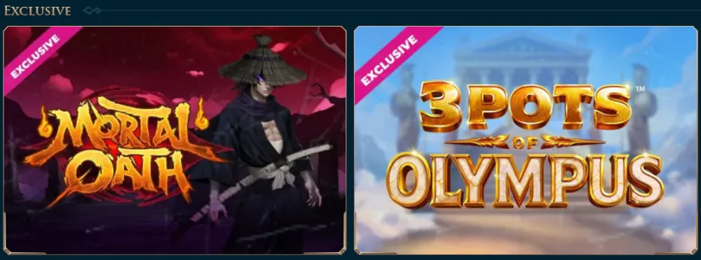 Slotuna Casino Exclusive Games